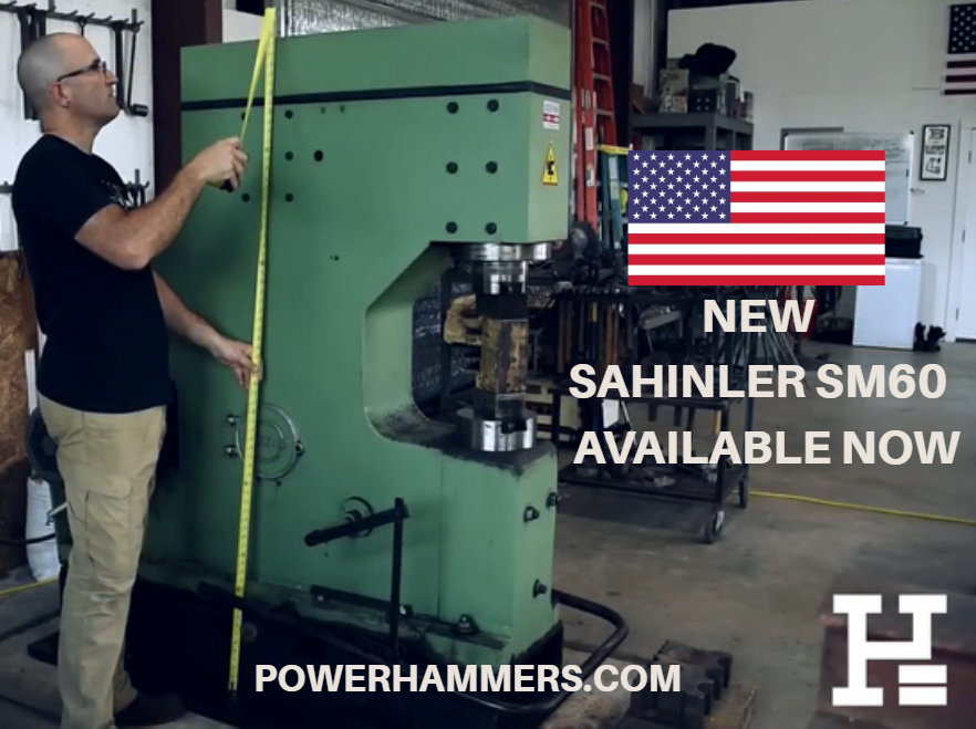 Load video: Pneumatic Forging Hammer - Sahinler SM60